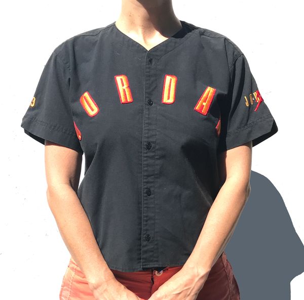 Vintage Nike air Jordan baseball jersey shirt 1992