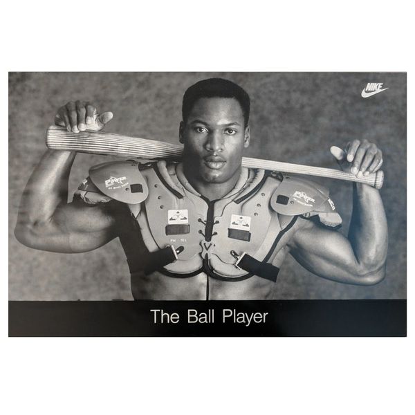 Bo jackson 2024 nike poster