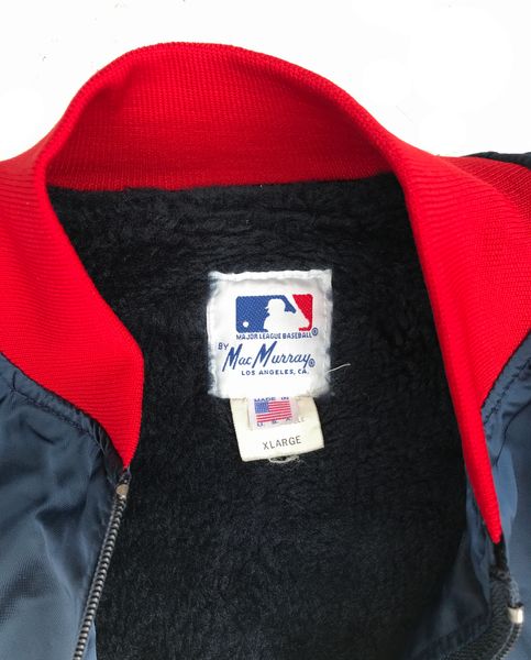 Los Angeles California Angels 80s Fur Lined Coach Jacket Size XL ...