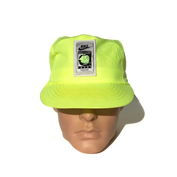 1 1 Nike Tech Challenge Court Nylon 90 s Volt Snapback Hat