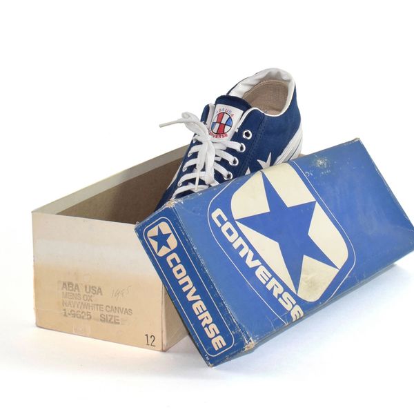 Converse 1970s ABA Shoes W Original Box Size 12