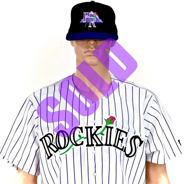 Colorado Rockies Vintage 90s USA Jersey *Made in - Depop