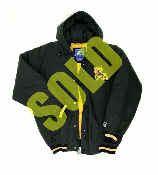 Grambling State University Tigers 90's Starter Parka Jacket Size Large