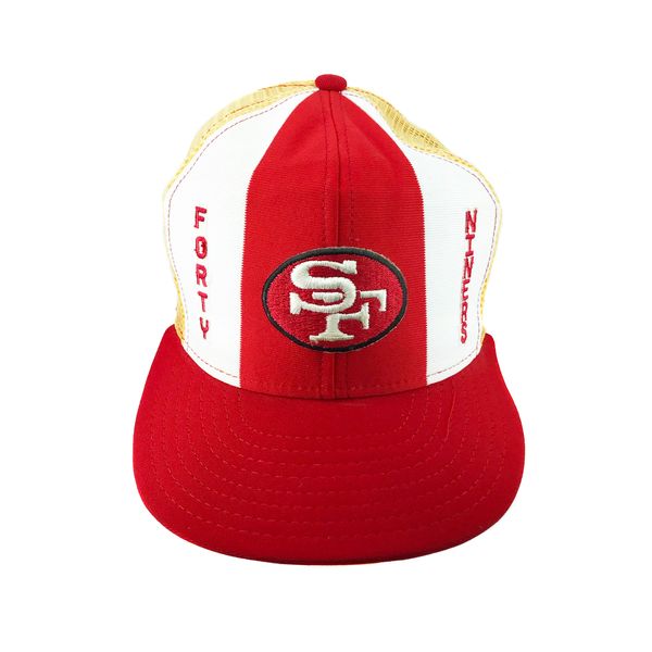 white 49ers hat