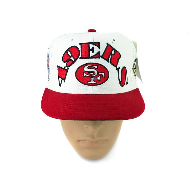 Annco, Accessories, Vintage 9s San Francisco 49ers Wool Superbowl  Snapback Hat Annco Cap