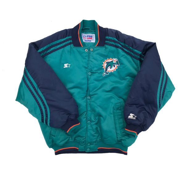 Miami Dolphins NFL Pro Line Starter Winter Jacket | Doctor Funk's ...
