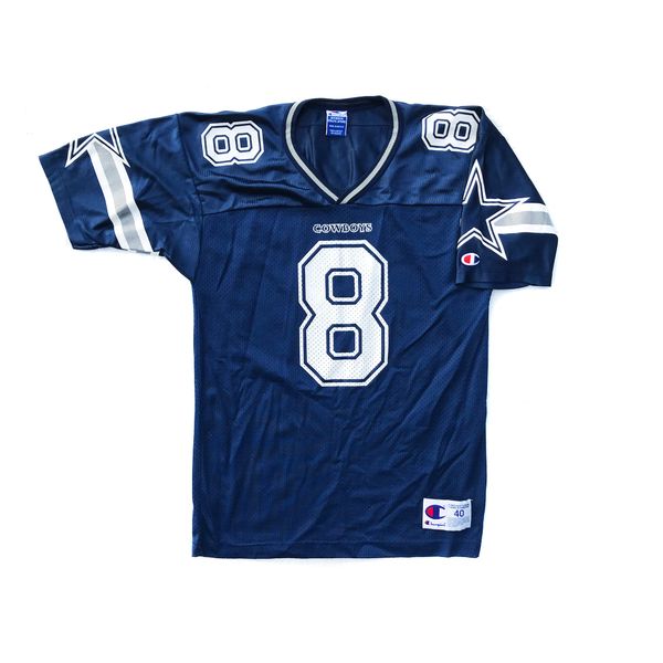 TROY AIKMAN DALLAS COWBOYS PRACTICE USED JERSEY. Direct , Lot #10143