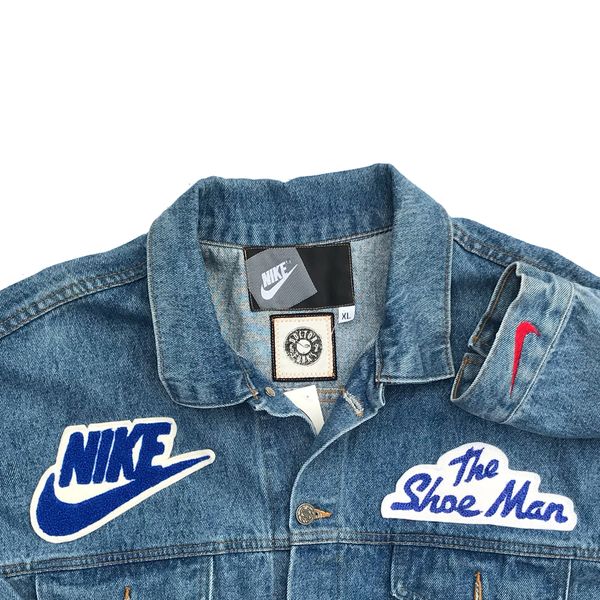 1 1 Nike Shoe Man 1995 Promo Tagged Home Improvement Denim Jacket