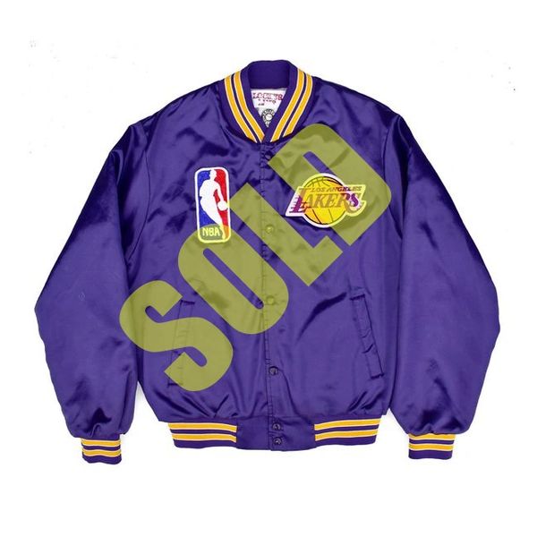 Vintage Los Angeles Lakers NBA Nike Basketball Mens Medium Warm Up Jacket