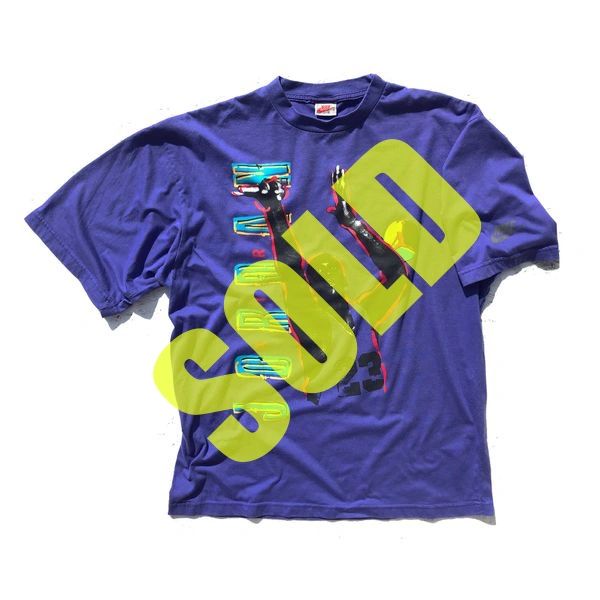 Nike Air Jordan VIII Gray Tag 1993 Graphic T-Shirt Size XXL | Doctor ...