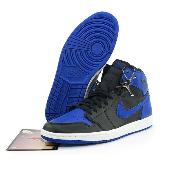 2001 Vintage Nike Air Jordan 1 Retro Black/Royal Blue..Rare size 14 -  clothing & accessories - by owner - apparel sale