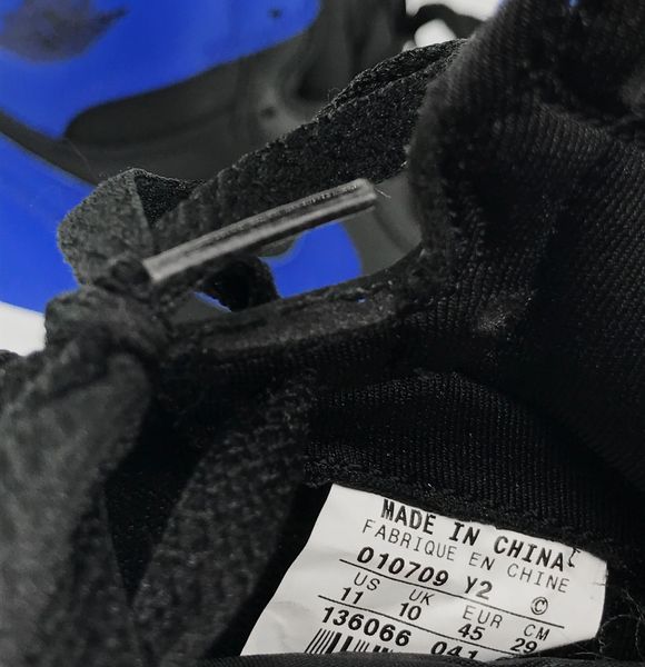 2001 Vintage Nike Air Jordan 1 Retro Black/Royal Blue..Rare size 14 -  clothing & accessories - by owner - apparel sale