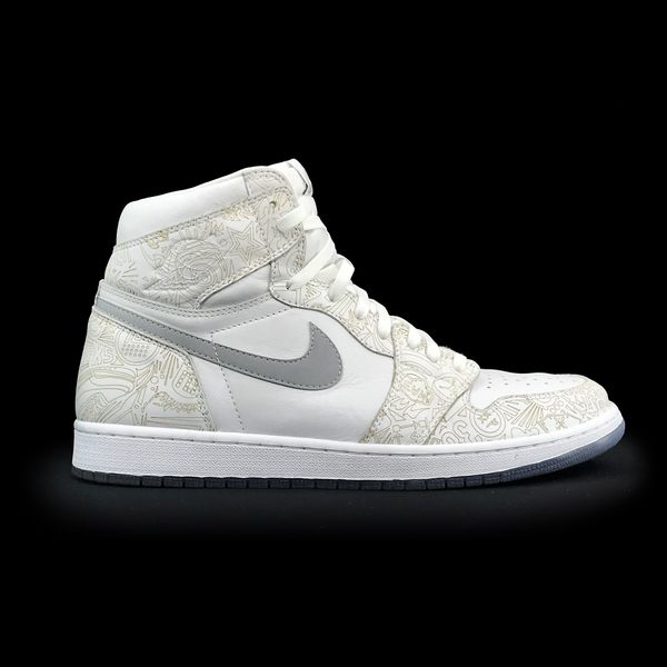 Nike Air Jordan 1 Retro 30th Anniversary Laser SAMPLE Size 14 Doctor Funk s Gallery Classic Street Sportswear