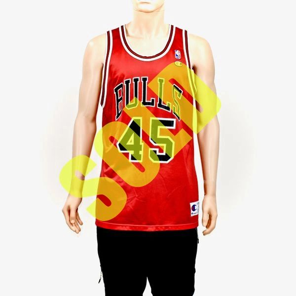 Michael Jordan Chicago Bulls 45 Champion Jersey 48 Doctor Funk s Gallery Classic Street Sportswear