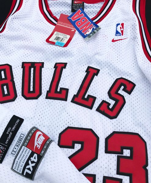 Chicago Bulls Michael Jordan Nike Authentic Swingman Jersey NEW 4XL ...