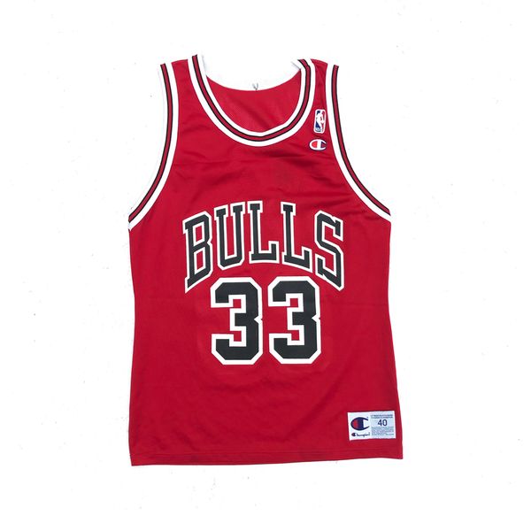 Scottie Pippen Chicago Bulls Road Champion Jersey Size 40 | Doctor Funk ...