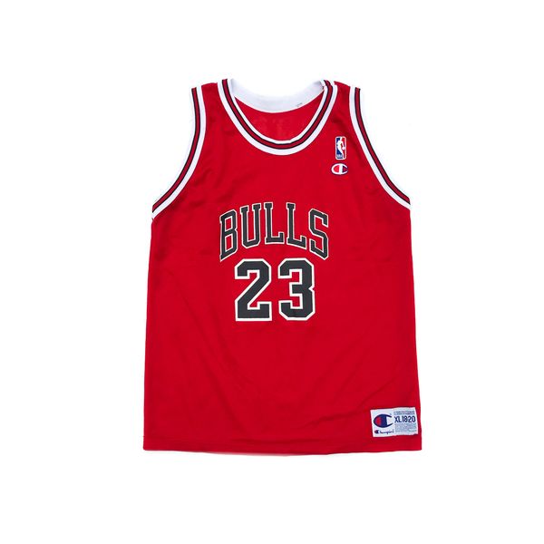 Vintage Chicago Bulls Michael Jordan Basketball Jersey 90s Red XL