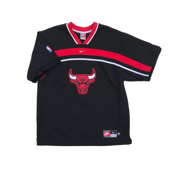 Vintage 90s Chicago Bulls Warm Up Shooting Shirt - L