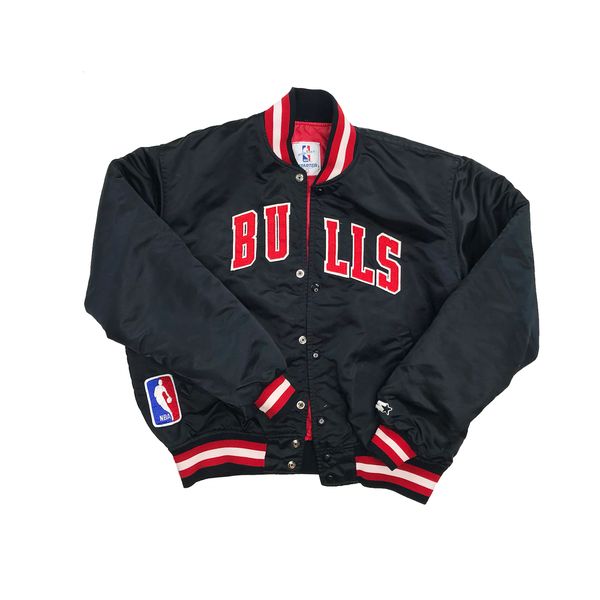 Chicago Bulls Jacket 90S / CHICAGO BULLS PRO PLAYER 90s VTG Windbreaker