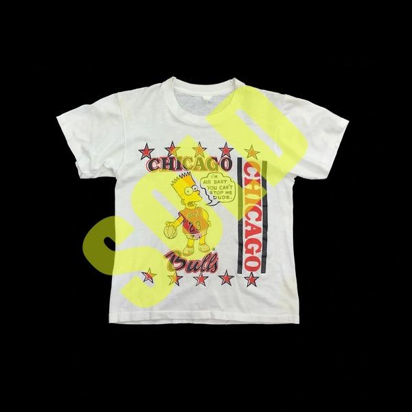 Chicago Bulls Bootleg Bart Simpson Original Thin Youth T-Shirt | Doctor