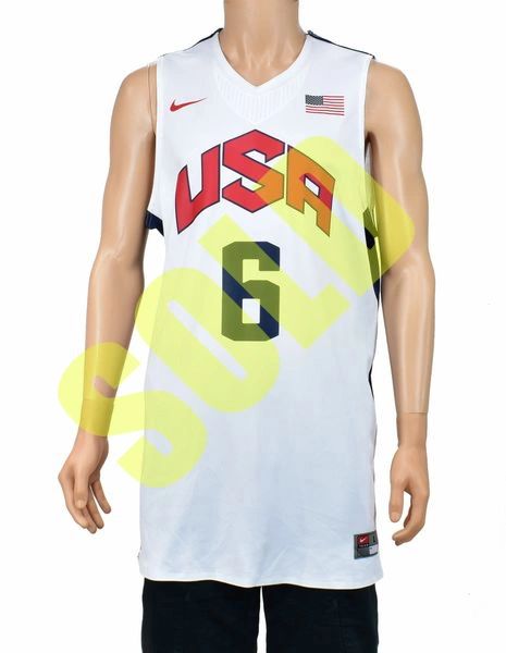 Lebron james sale usa jersey 2012