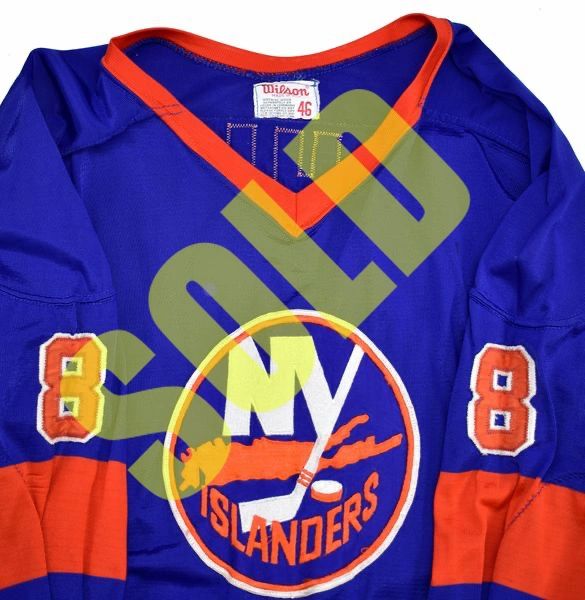 New York Islanders Authentic 70s Wilson Durene Hockey Game Jersey