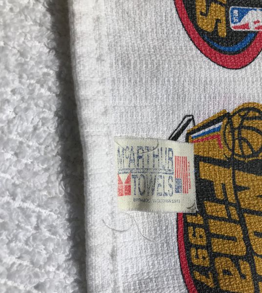 1997 NBA Finals Chicago Bulls Utah Jazz NBA Bench Towel Jordan | Doctor ...