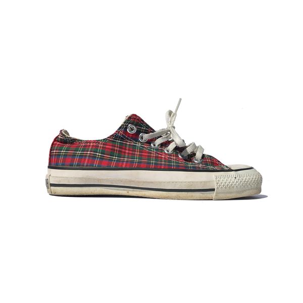 Converse Chuck Taylor Low Made in USA 90's Plaid Size 4.5 | Doctor