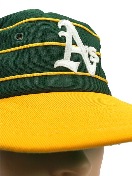 Oakland Athletics Hat Baseball Cap Snapback Vintage 80s Pill MLB