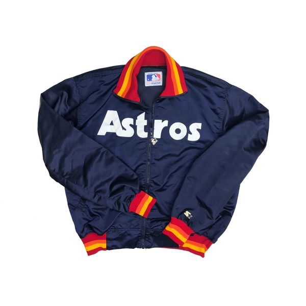 Houston Astros Starter Coaches Dugout Jacket Size XXL