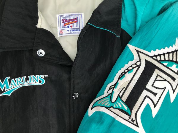 Nike Dugout (MLB Miami Marlins) Men's Full-Zip Jacket.