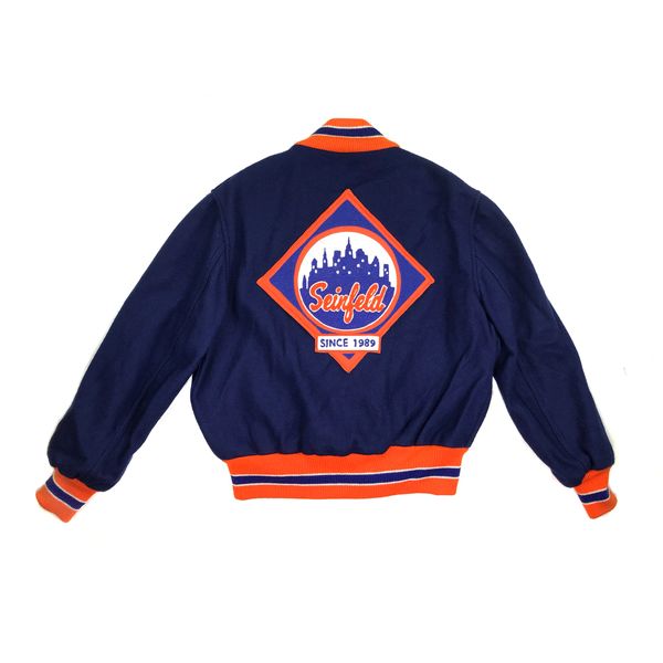 1/1 Seinfeld Wool Cast/Crew New York Mets Letterman Jacket NEW | Doctor ...