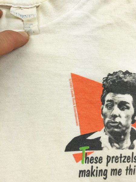 Seinfeld Original Kramer "Pretzels making me thirsty" T-Shirt | Doctor