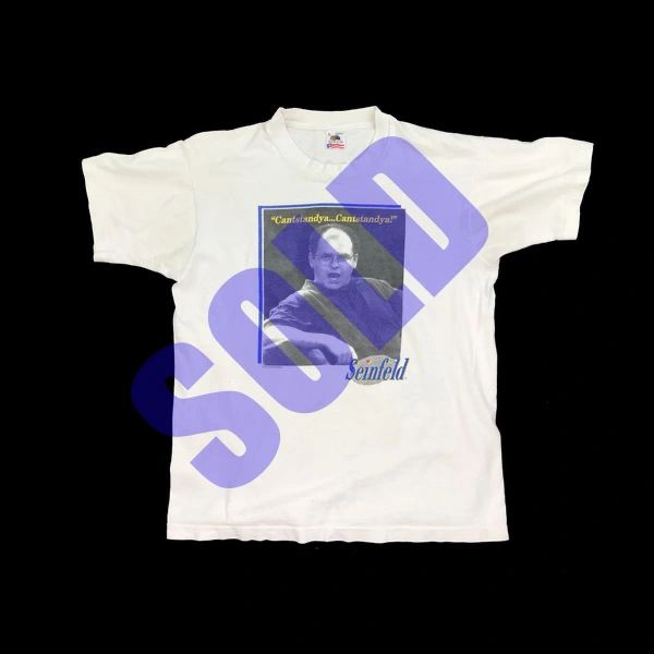 GEORGE COSTANZA Vintage Shirt George Costanza Rap 90s Hip-hop 