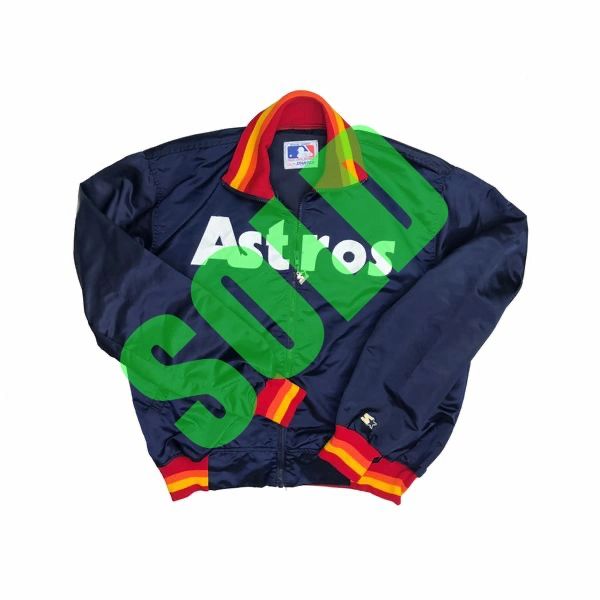 Houston Astros MLB Ready 2 Reign Baseball Jacket - Growkoc