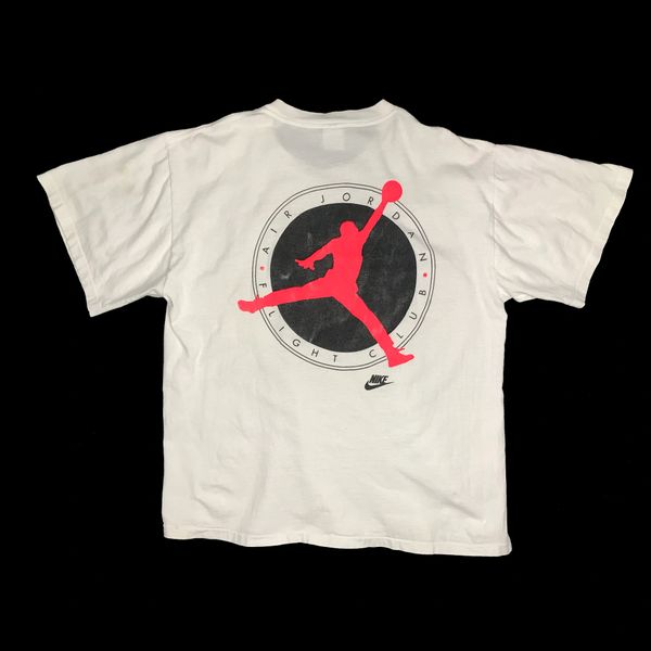 Nike Air Jordan VI 1991 Original Gray Tag Flight Club Members T-Shirt