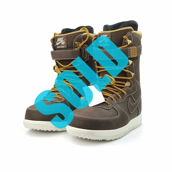 Nike Zoom Force 1 ZF1 Snowboarding Boot Shoes NEW Sample Size 9.5 Doctor Funk s Gallery Classic Street Sportswear