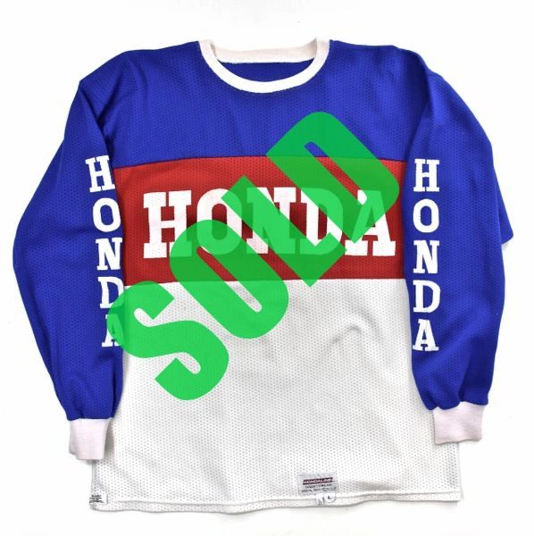 Vintage honda hot sale motocross jersey