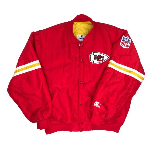 Kansas City Chiefs Original Starter Coaches Jacket Size Large