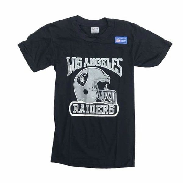 Los Angeles Raiders Original 80's 50/50 Shirt Made in USA NEW