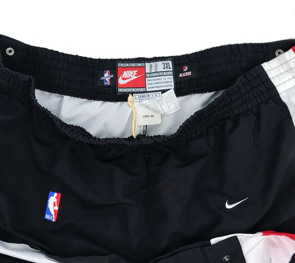 Nike, Pants, Vintage Nike Portland Trail Blazers Retro Basketball Warm Up  Pants