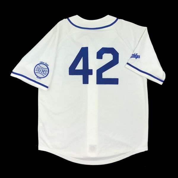 Nike Brooklyn Dodgers Men's Coop Jackie Robinson Name and Number