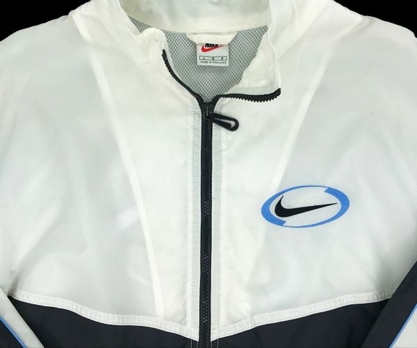 Nike Late 90's Circle Swoosh Embroidered Windbreaker | Doctor Funk's ...