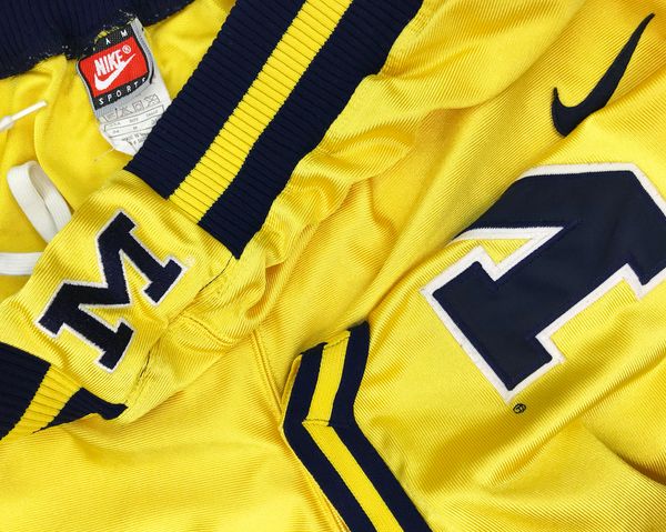 Michigan Wolverines Authentic Nike Chris Webber Fab 5 Set | Doctor Funk ...