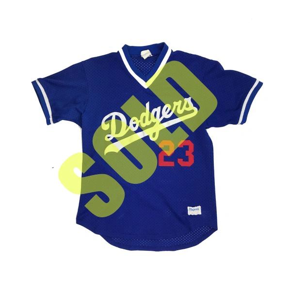 Men's Los Angeles Dodgers #23 Kirk Gibson Authentic Green Salute