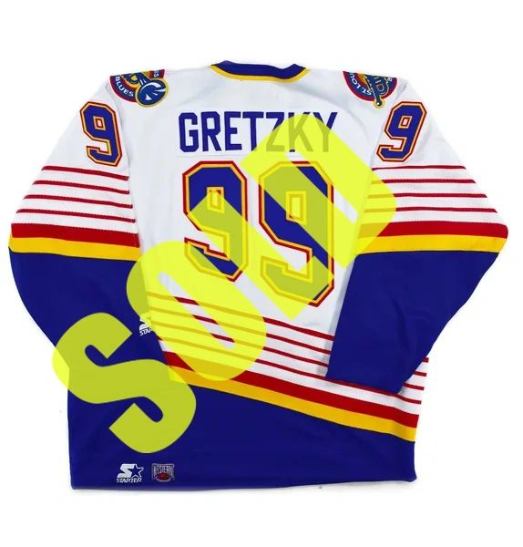 Vintage Starter Wayne Gretzky St.Louis Blues Hockey Jersey Size XL