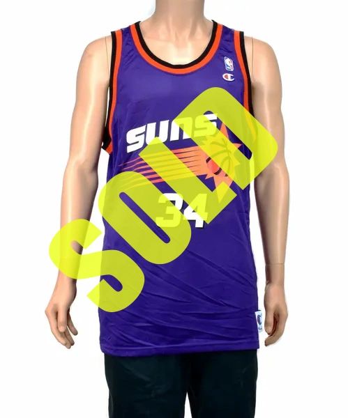 Charles barkley purple outlet suns jersey