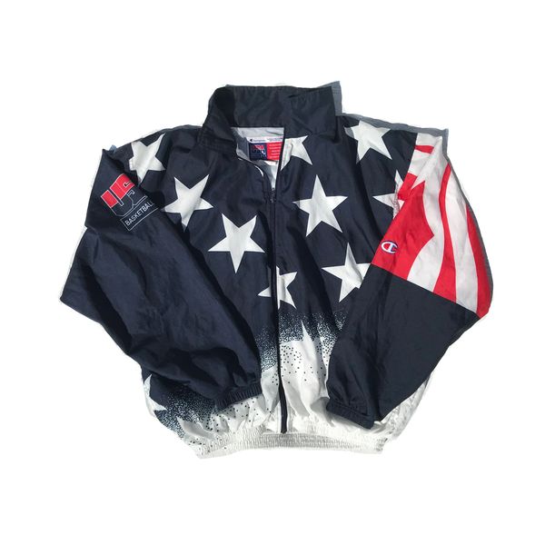 1996 Champion USA Olympics Basketball Warm Up Jacket | Doctor Funk's Gallery: Classic Street &
