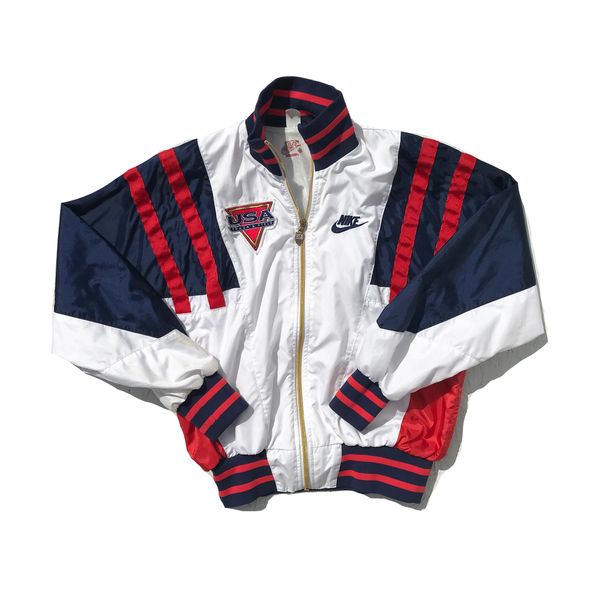 Nike usa track store and field jacket