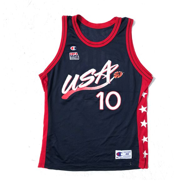 USA Dream Team 3 Reggie Miller Champion Jersey | Doctor Funk's Gallery ...